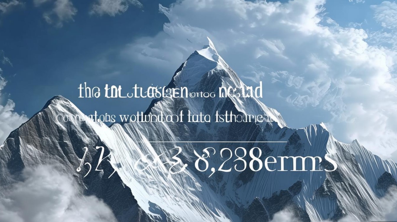 世界上最高的山海拔多少