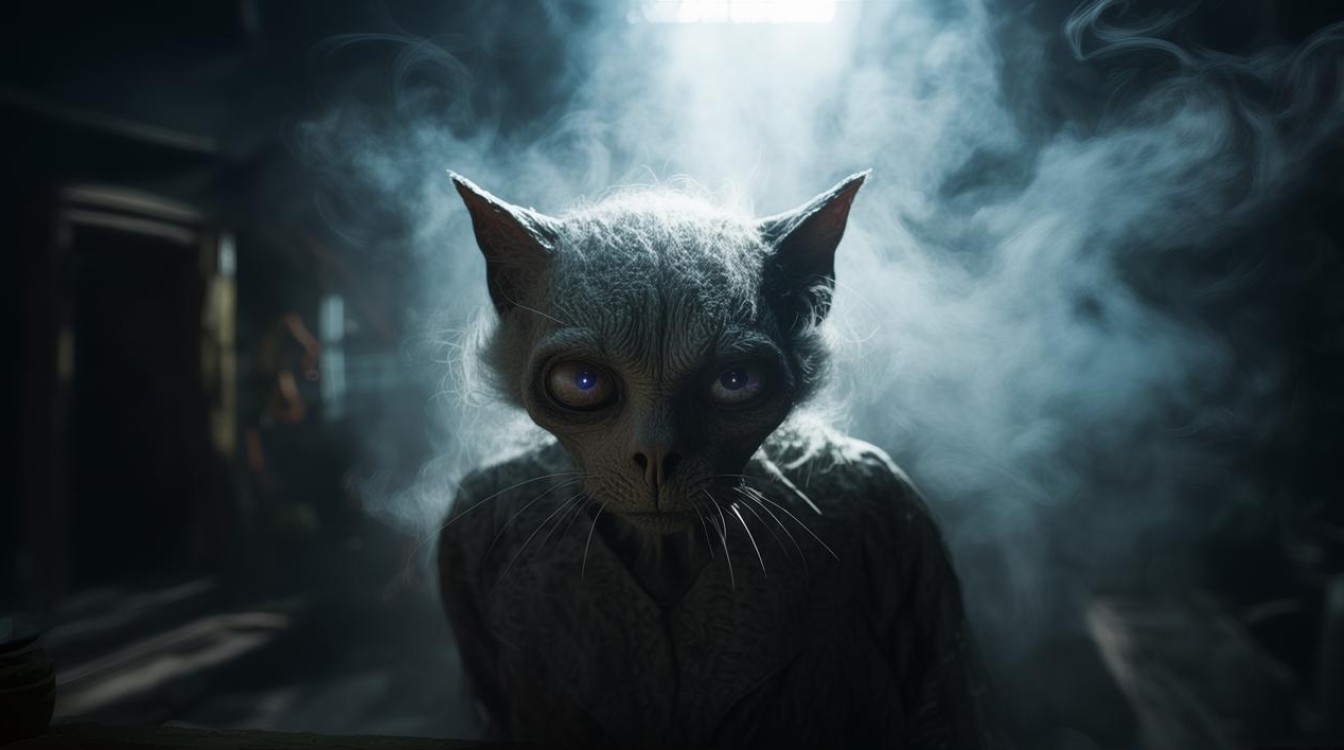 灵异事件猫脸老太太