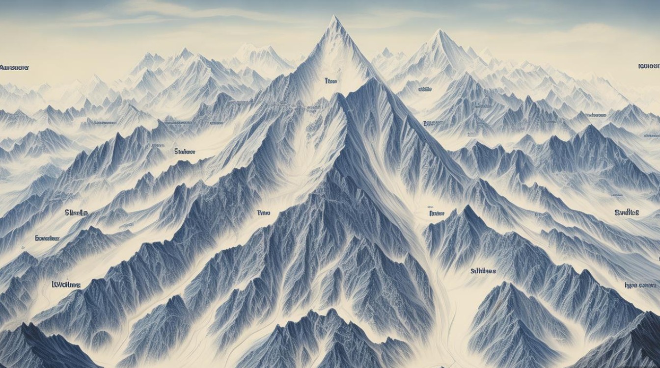 世界上最高山峰排名
