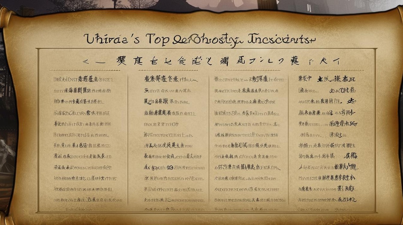 中国灵异事件排行榜