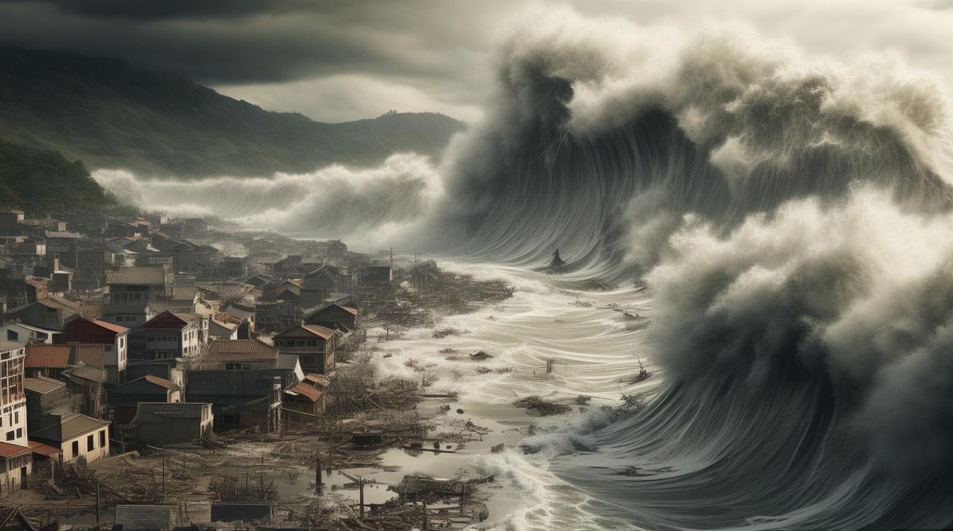 世界上最大地震海啸
