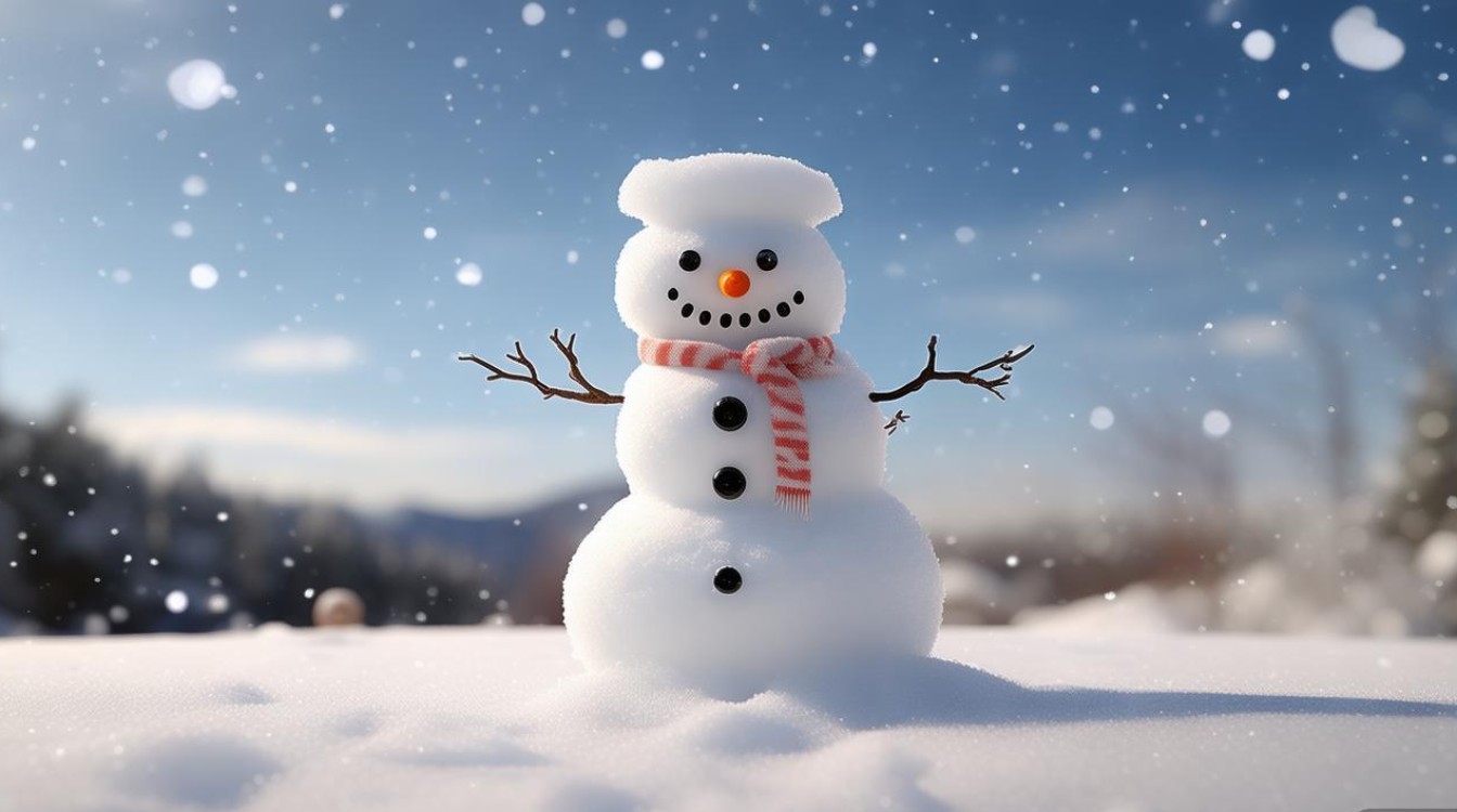 世界上最小的雪人