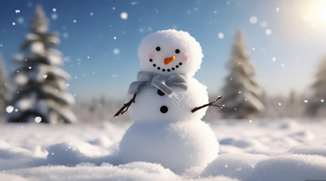 世界上最小的雪人
