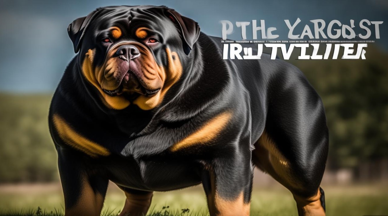 世界上最大的罗威纳犬